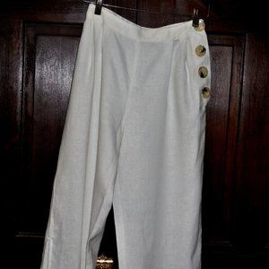 Vince Camuto Linen Culotte Skirt